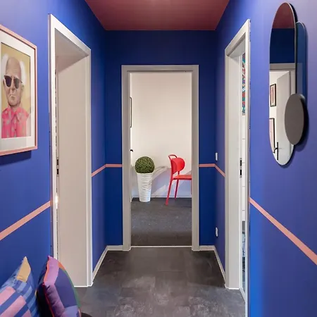 Pop Art - Balkon, Netflix, Nespresso, Zentral, Messe アパート ケムニッツ