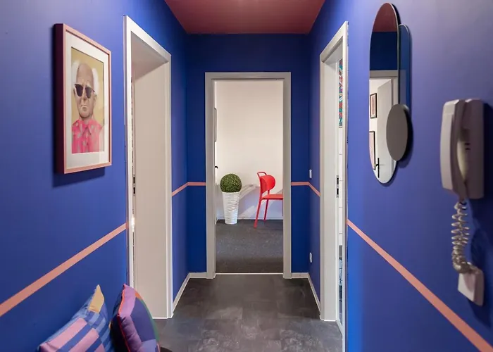 Pop Art - Balkon, Netflix, Nespresso, Zentral, Messe Apartment Chemnitz